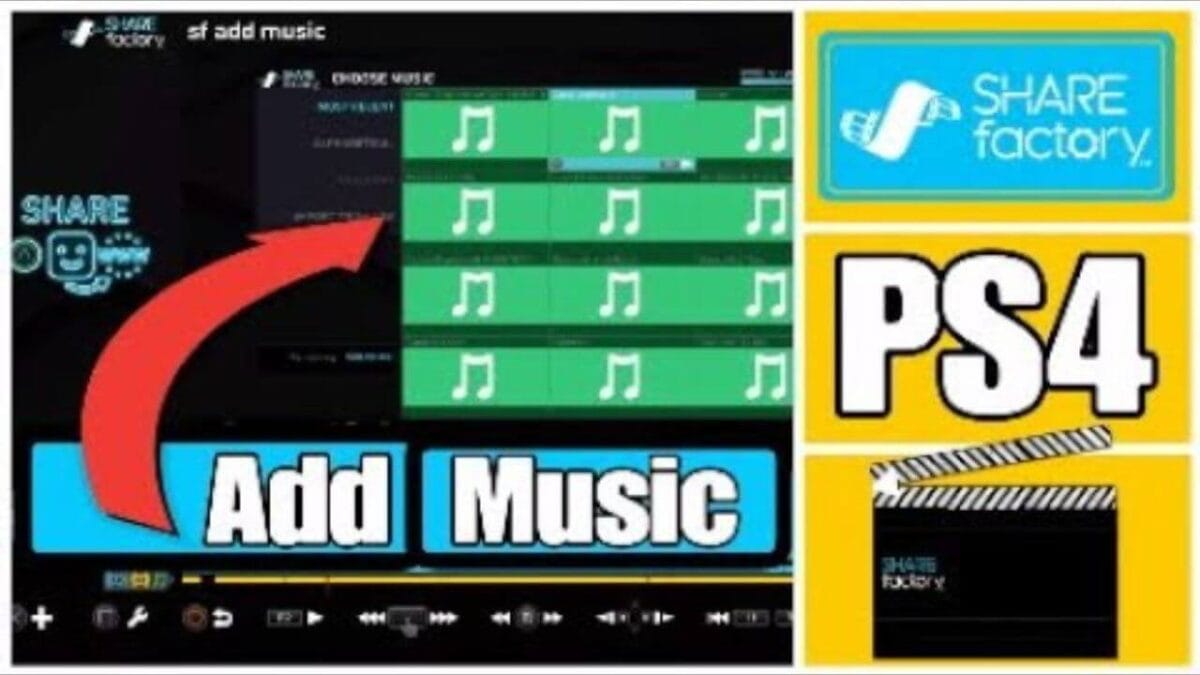 How to add music on sharefactory PS4 (Free and Easy)